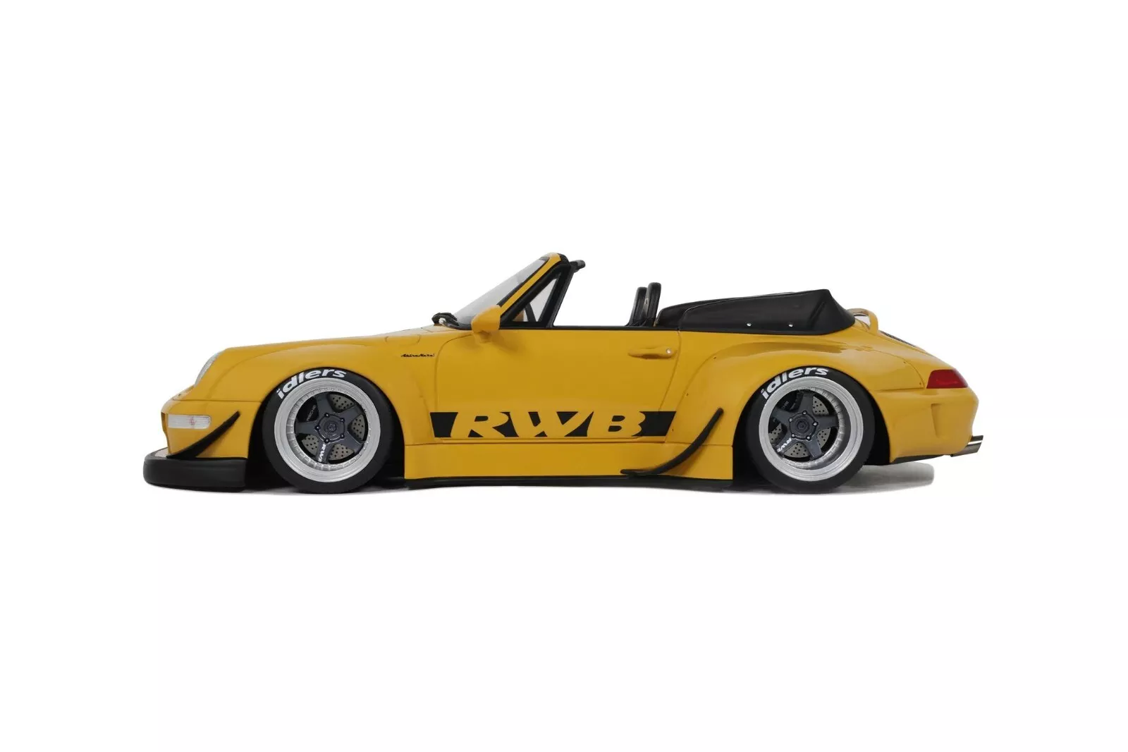 Porsche RWB Bodykit Nohra 2023 yellow 1:18 GT Spirit