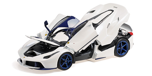 Ferrari LaFerrari white/blue 1:18 B.B.R.