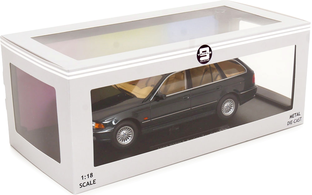BMW 5-series Touring E39 1998 oxford green 1:18 Triple9 Collection