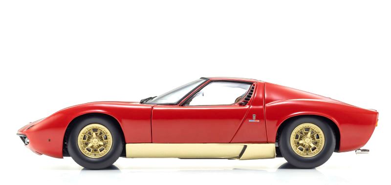 Lamborghini Miura P400 1968 red/gold 1:18 Kyosho