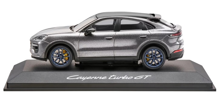 Porsche Cayenne Turbo GT Coupe quartzite grey metallic 1:43 Porsche Dealer Edition