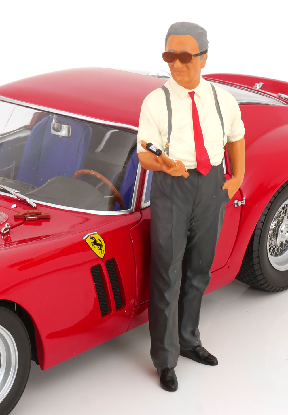 Figure Enzo with Clipboard 1:12 KK Scale