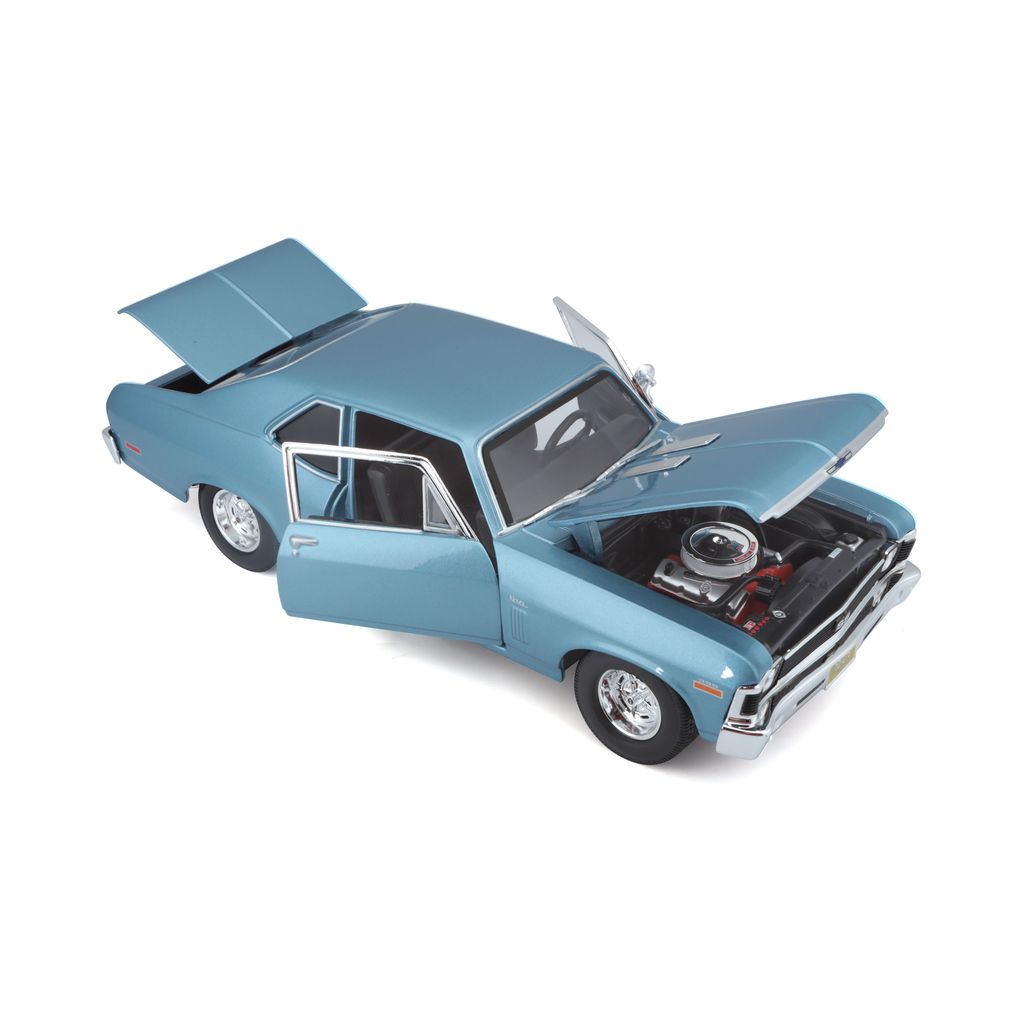 Chevrolet Nova SS coupe 1970 blue 1:18 Maisto