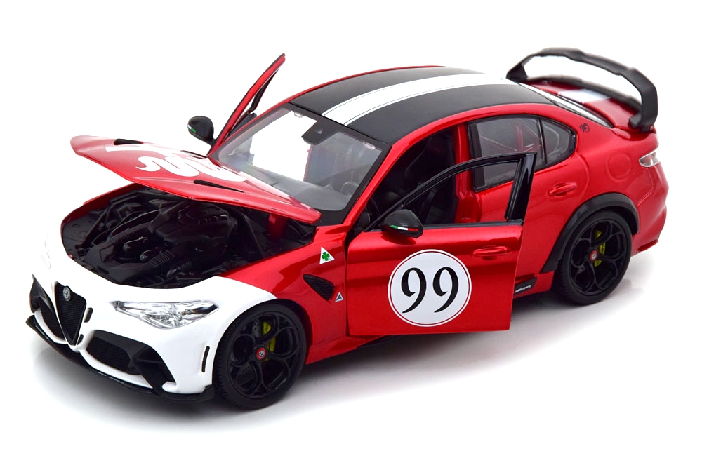 Alfa Romeo Giulia GTAm #99 Racing 2020 1:18 Bburago