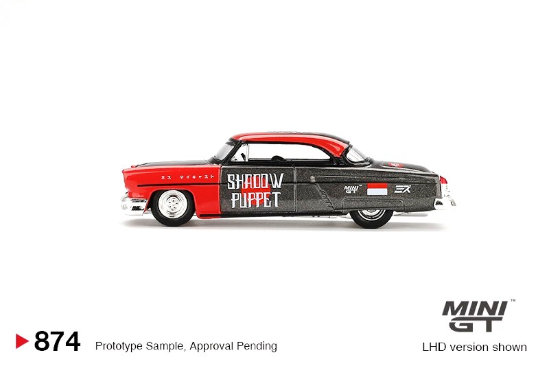  Lincoln Capri Hot Rod 1954 “Shadow Puppet” 1954 1:64 Mini GT