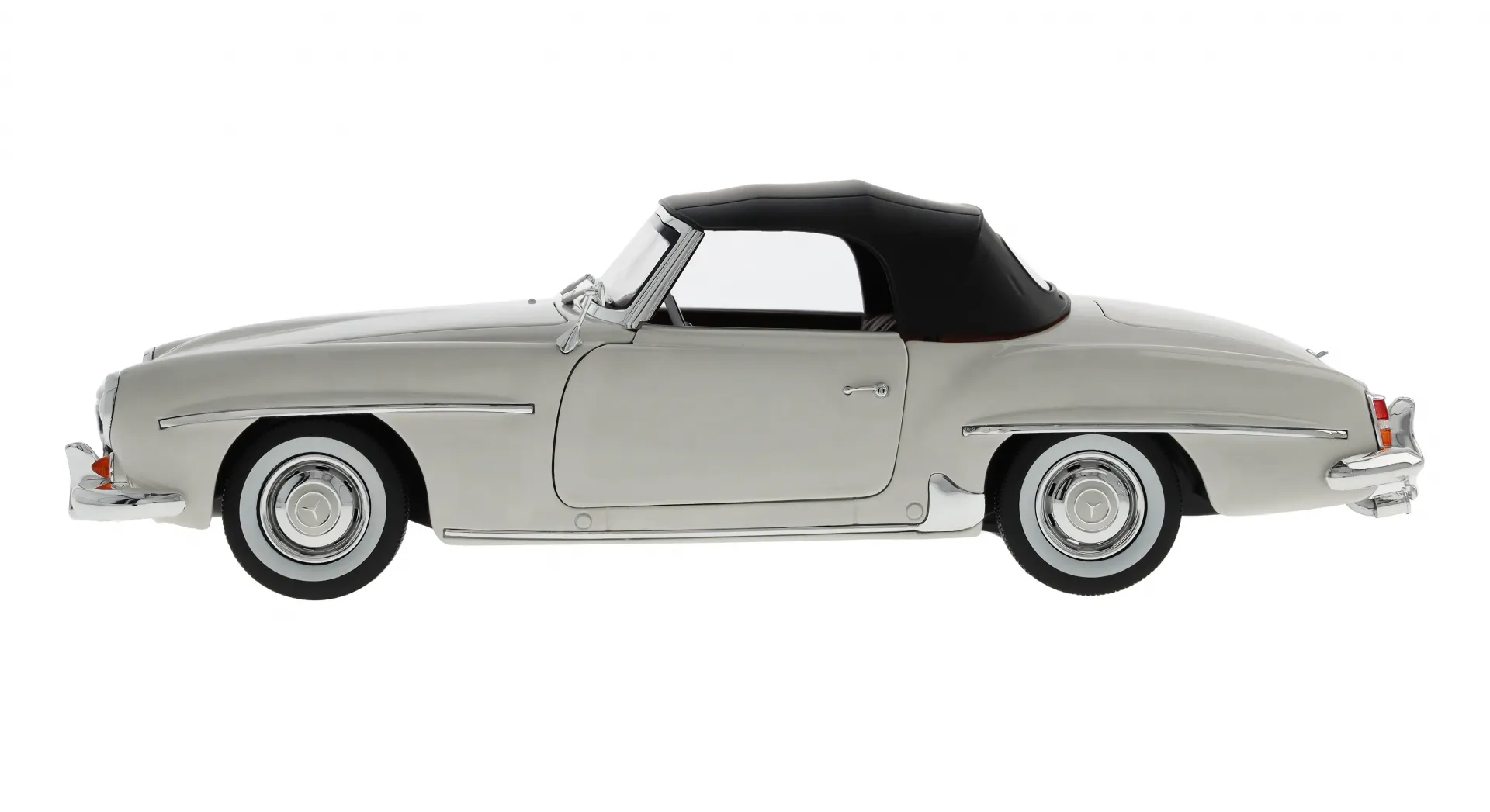 Mercedes-Benz 190 SL Roadstar W121 1954-1963 whitegrey 1:18 Norev