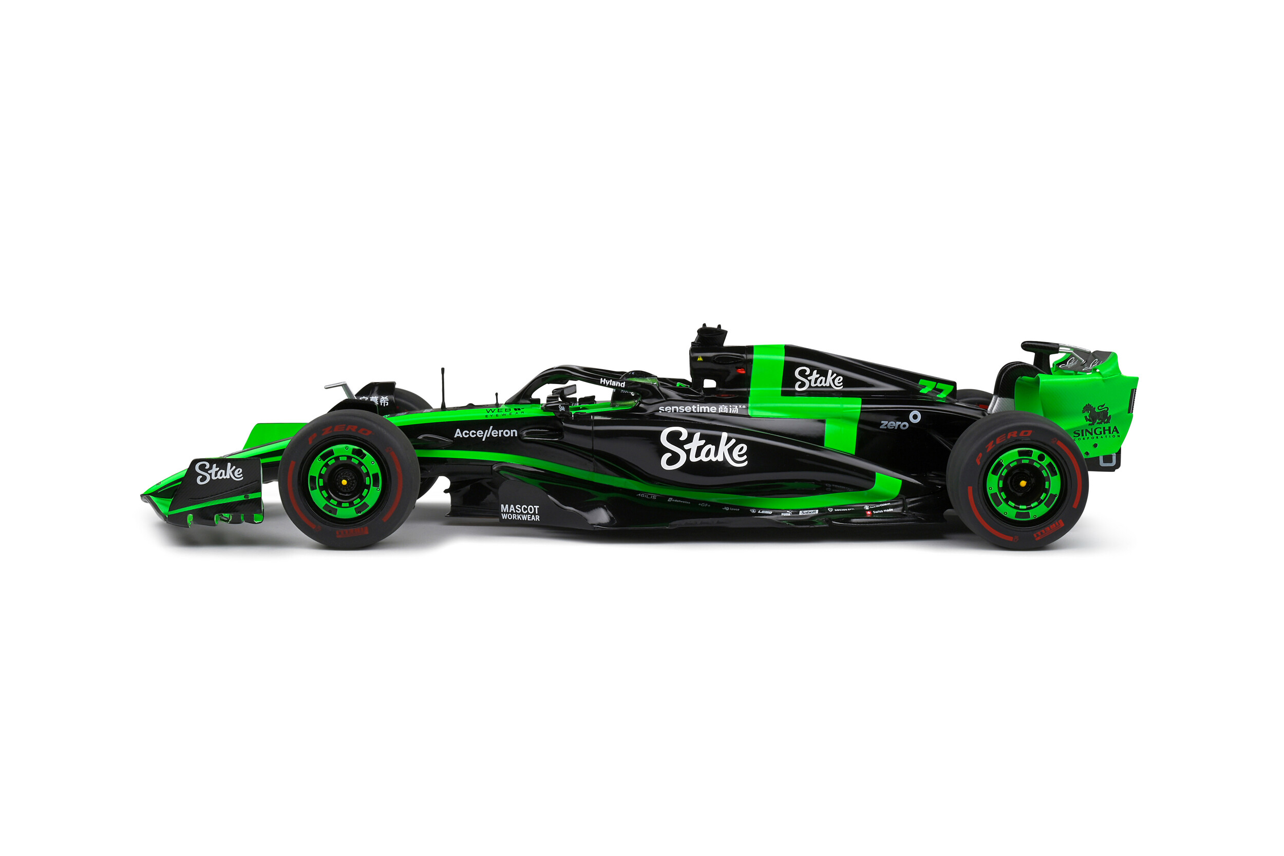 Sauber F1 Team Stake Kick C44 #77 V.Bottas Japan GP 2024 1:18 Solido