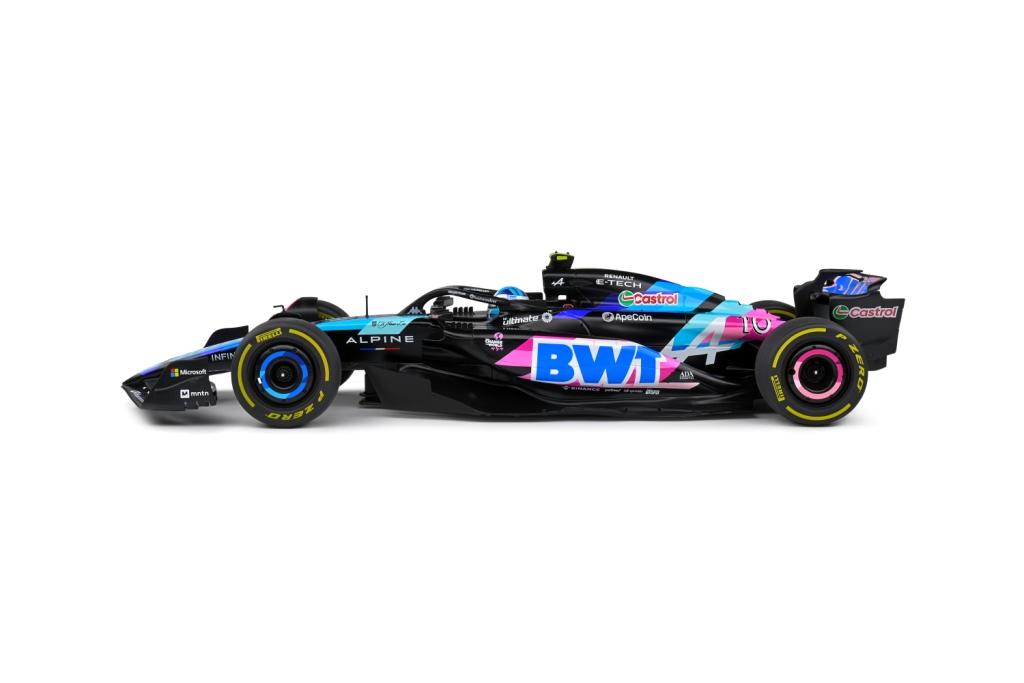 Alpine F1 A524 Team BWT Alpine #10 P.Gasly Monaco GP 2024 1:18 Solido