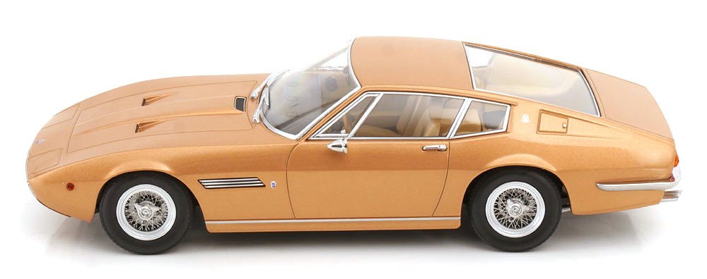 Maserati Ghibli Coupe 1969 gold metallic 1:18 KK Scale