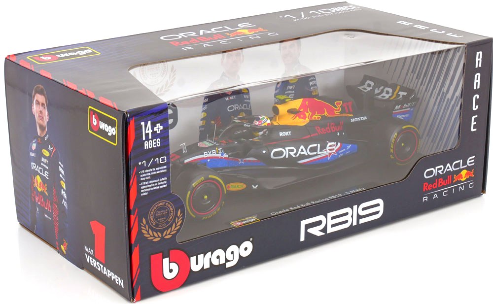 Red Bull F1 RB19 Oracle #11 S.Perez Austin GP 2023 1:18 Bburago