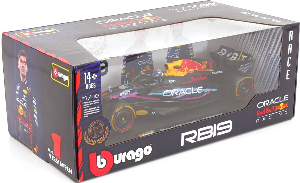 Red Bull F1 RB19 Oracle #1 M.Verstappen Miami GP 2023 1:18 Bburago