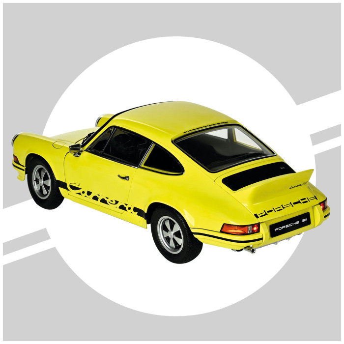 Porsche 911 RS 2.7 yellow/black 1:8 Ixo Models