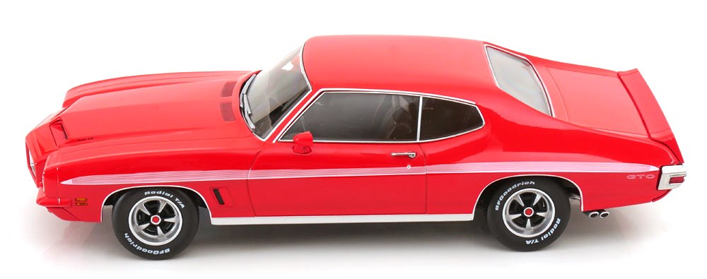 Pontiac Lemans GTO 1972 light red 1:18 KK Scale
