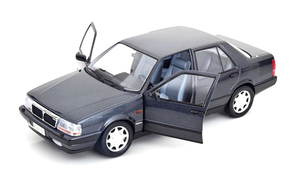 Lancia Thema Turbo 16V LX 2S 1991 black metallic 1:18 Mitica