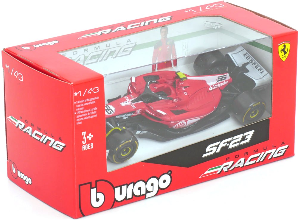 Ferrari SF-23 #55 C. Sainz GP Las Vegas 2023 1:43 Bburago