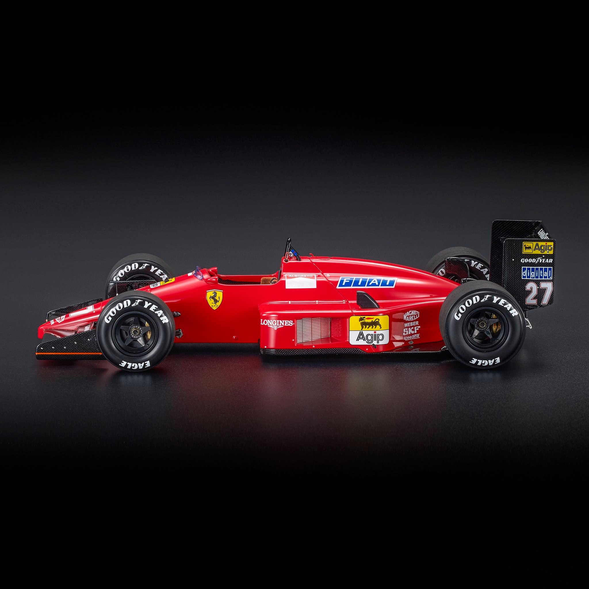 Ferrari F1 87 #27 M.Alboreto 2nd Australian GP 1987 1:18 GP Replicas