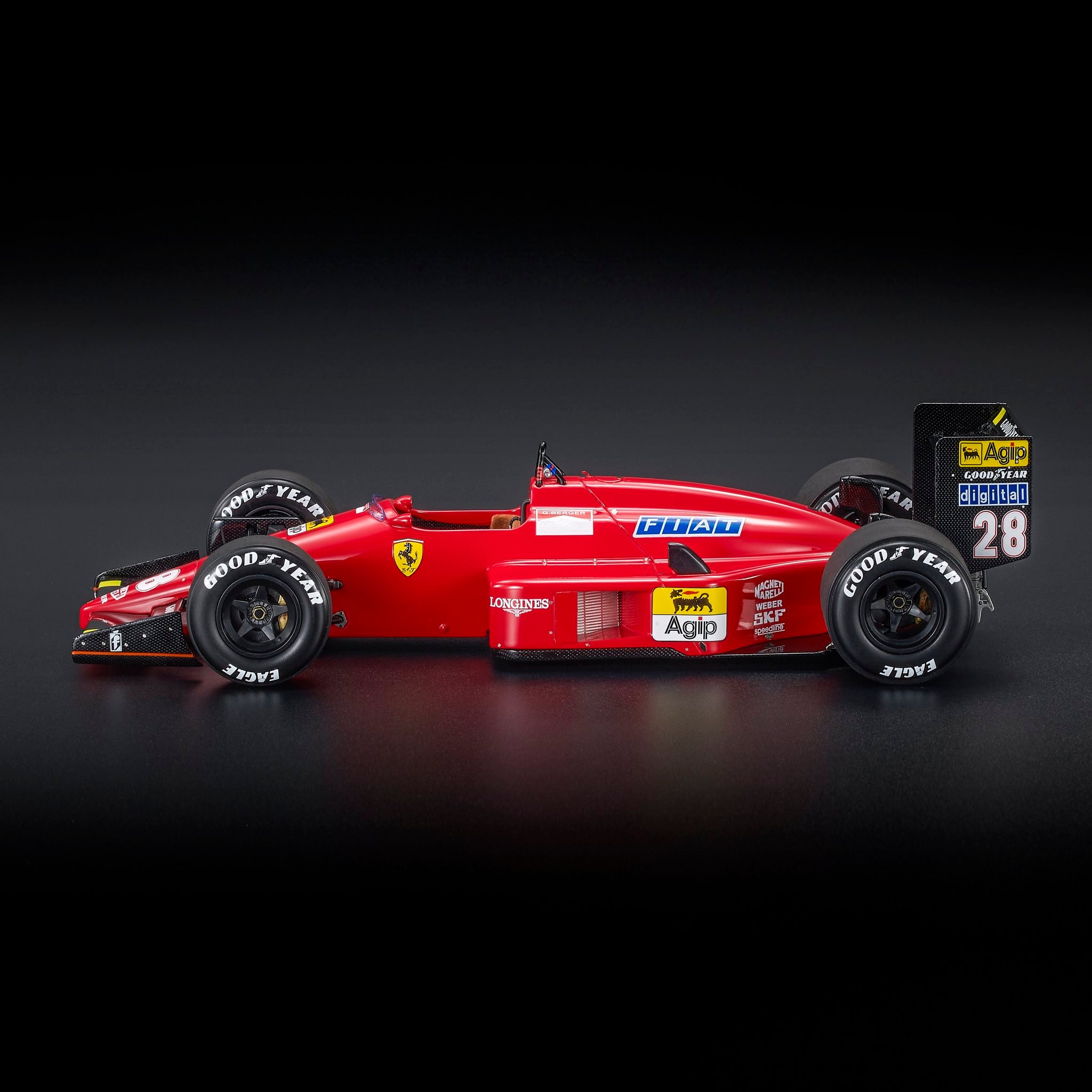 Ferrari F1 87 #28 G.Berger Winner Australian GP 1987 1:18 GP Replicas