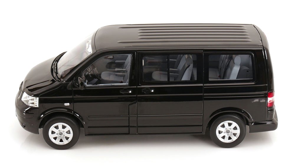 Volkswagen T5 Multivan 2003 black 1:18 Norev