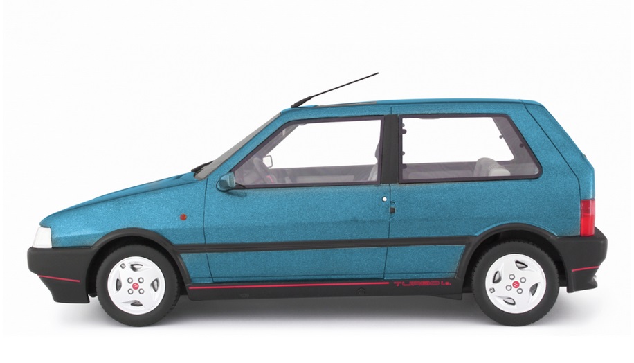 Fiat Uno Turbo i.e. 1.4 1990 blue metallic 1:18 Laudoracing Model