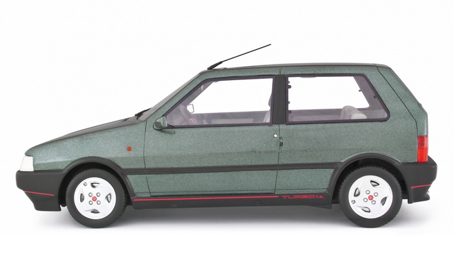 Fiat Uno Turbo i.e. 1.4 1990 green metallic 1:18 Laudoracing Model