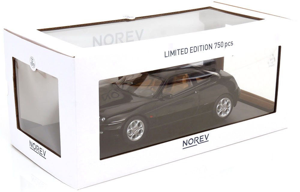 Alfa Romeo GTV 1999 black 1:18 Norev