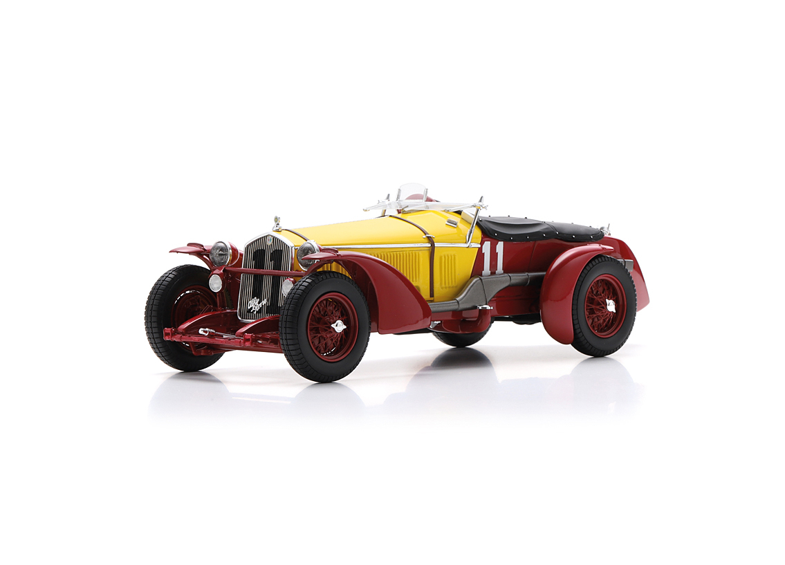 Alfa Romeo 8C #11 Sommer/Nuvolari Winner 24H Le Mans 1933 1:18 Spark