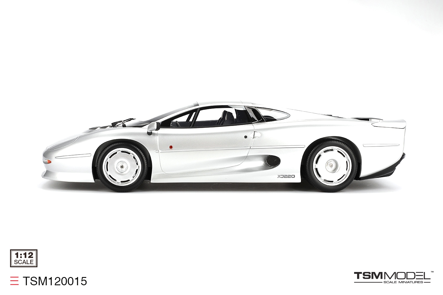 Jaguar XJ220 1992 Spa silver 1:12 TSM