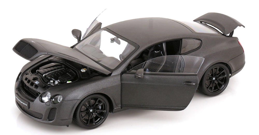 Bentley Continental Supersports 2011 grey 1:18 Welly