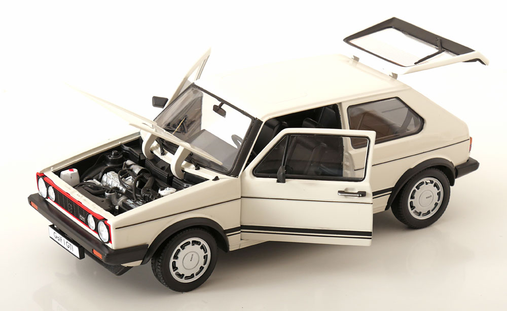 Volkswagen Golf I GTi white 1:18 Welly