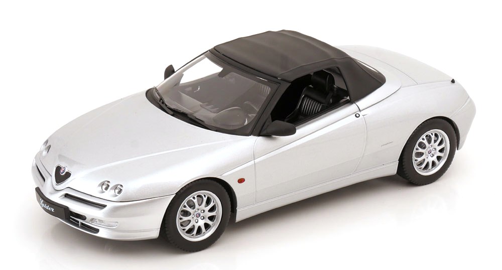 Alfa Romeo Spider Softtop 1999 silver 1:18 Norev