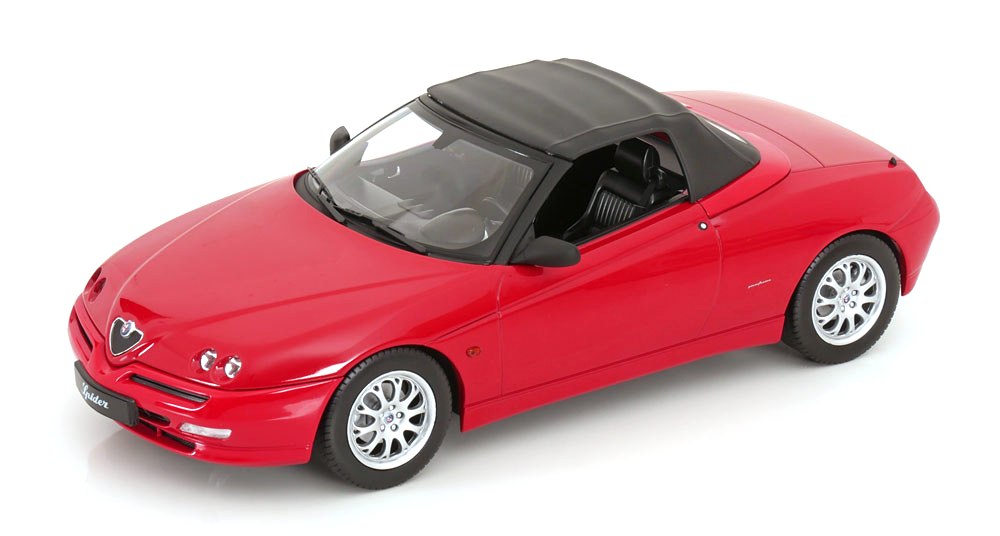 Alfa Romeo Spider Softtop 1999 red 1:18 Norev