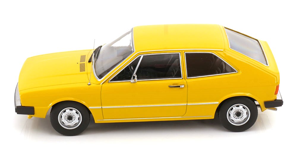 Volkswagen Scirocco MKI TS 1976 yellow 1:18 KK Scale