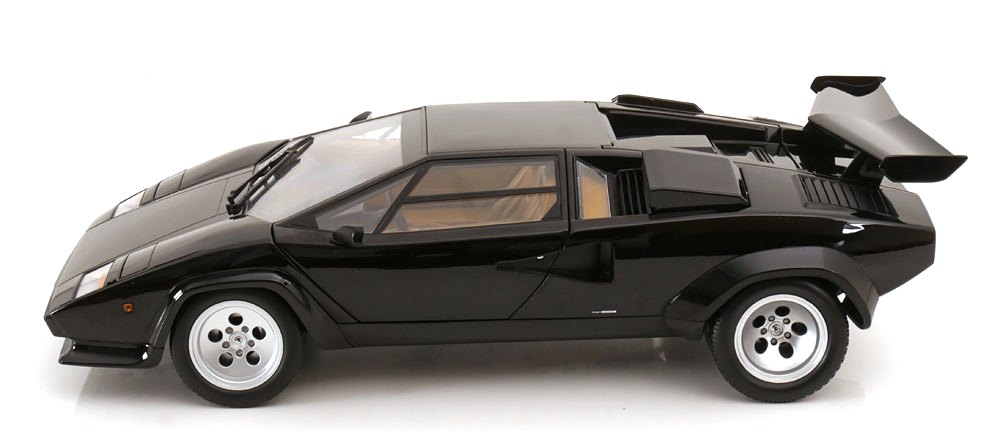 Lamborghini Countach LP 5000S QV 1985 black 1:12 KK Scale