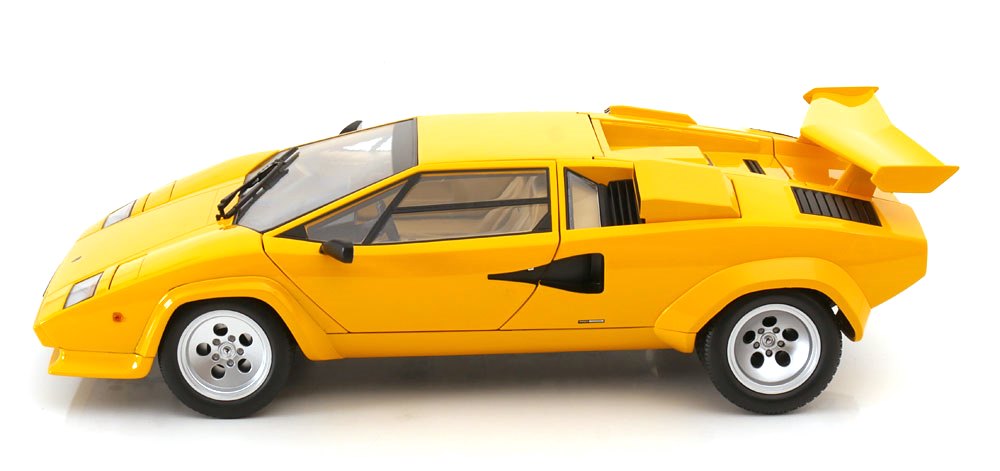 Lamborghini Countach LP 5000S QV 1985 yellow 1:12 KK Scale