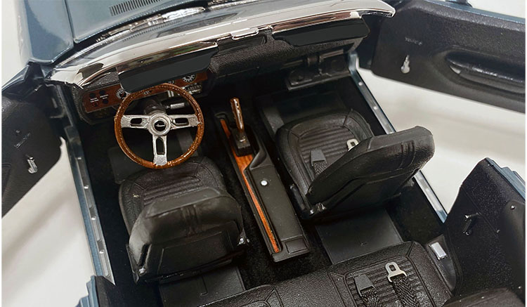 Plymouth Hemi Cuda Convertible 1971 Wenchester grey 1:18 Acme Diecast