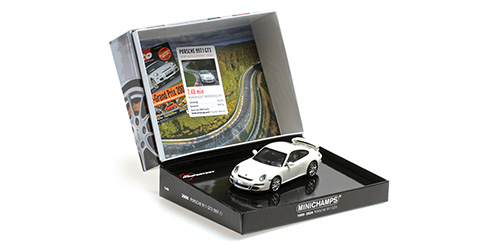 Porsche 911 GT3 Sport Auto 2006 white 1:43 Minichamps