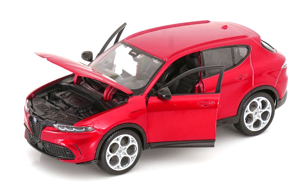 Alfa Romeo Tonale 2023 red 1:24 Bburago