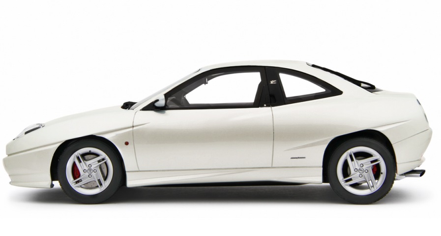 Fiat Coupé 2.0 20v Turbo Plus 1999 white metallic 1:18 Laudoracing Model
