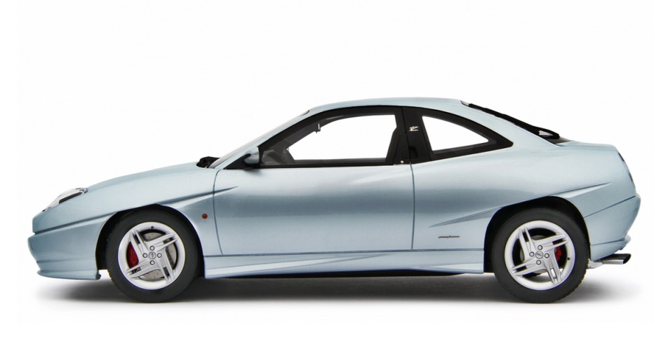 Fiat Coupé 2.0 20v Turbo Plus 1999 grey metallic 1:18 Laudoracing Model