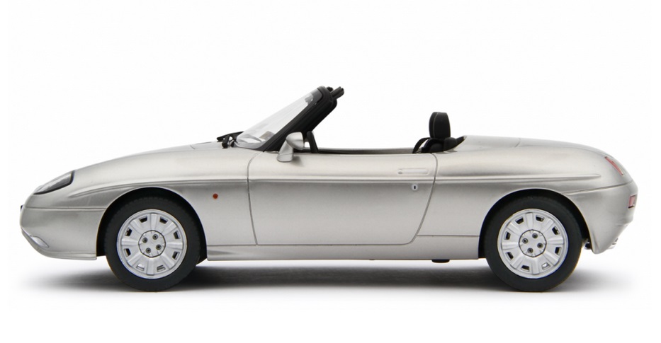 Fiat Barchetta 1995 silver 1:18 Laudoracing Model
