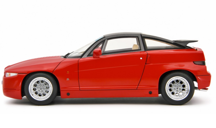 Alfa Romeo SZ (Es 30) 1989 red metallic 1:18 Laudoracing Model