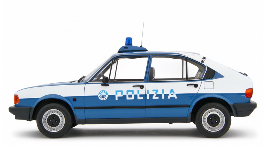 Alfa Romeo Alfasud 1.2 4 Porte 1980 Polizia 1:18 Laudoracing Model