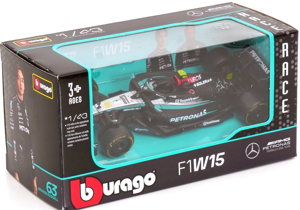 Mercedes-AMG W15 #44 L.Hamilton 2024 1:43 Bburago
