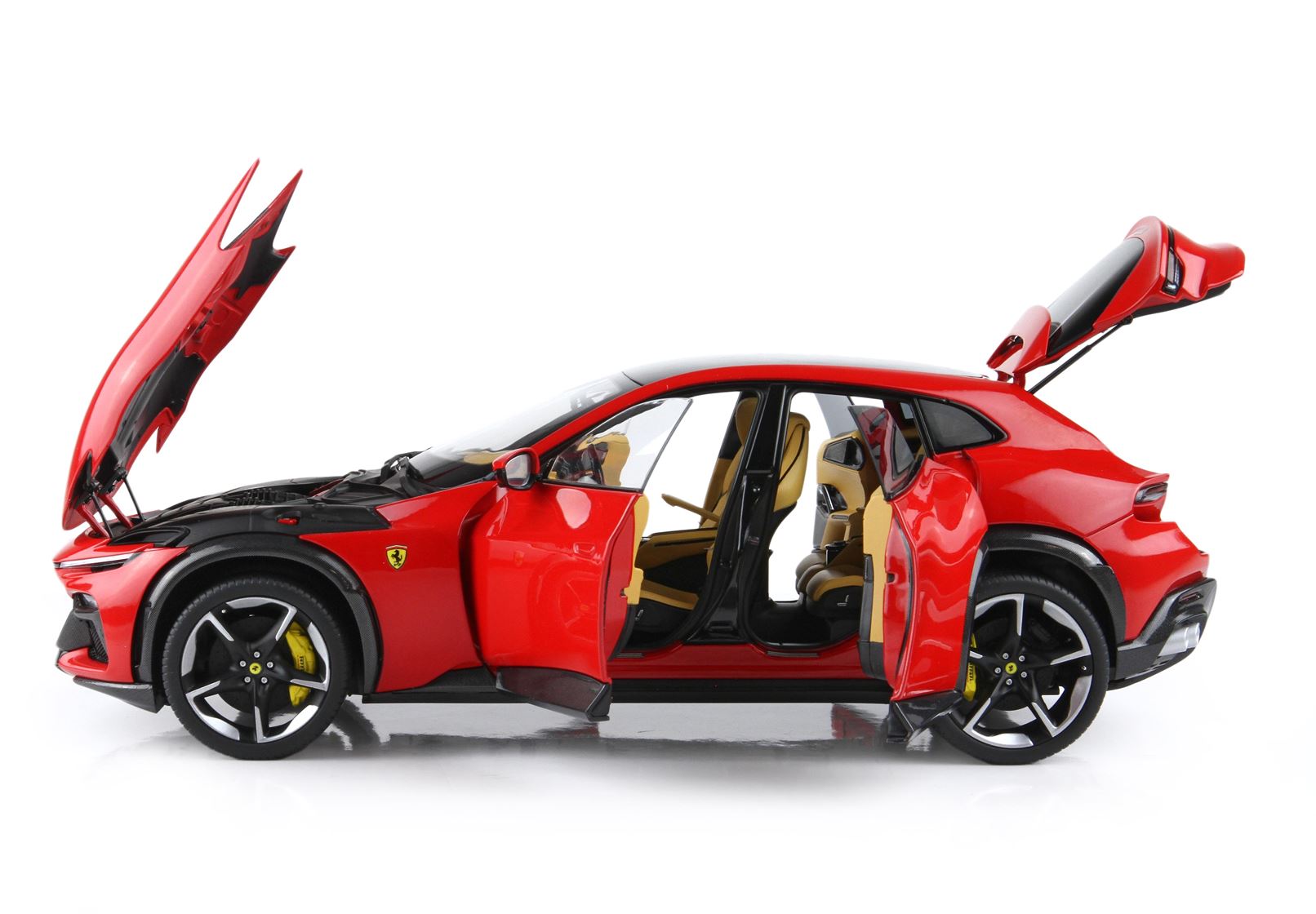 Ferrari Purosangue Panoramic Roof rosso corsa Luxury Pack 1:18 B.B.R. 