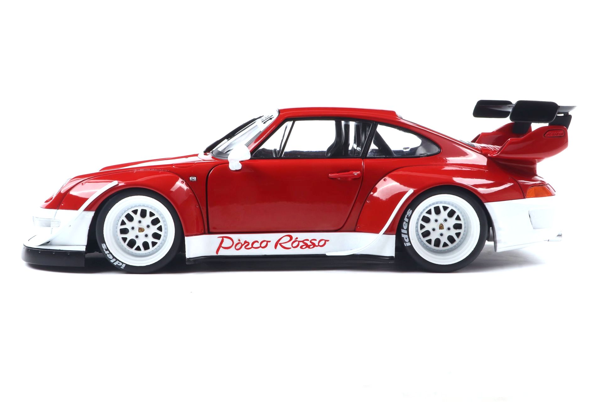 RWB Bodykit Porco Rosso red 1:18 Solido