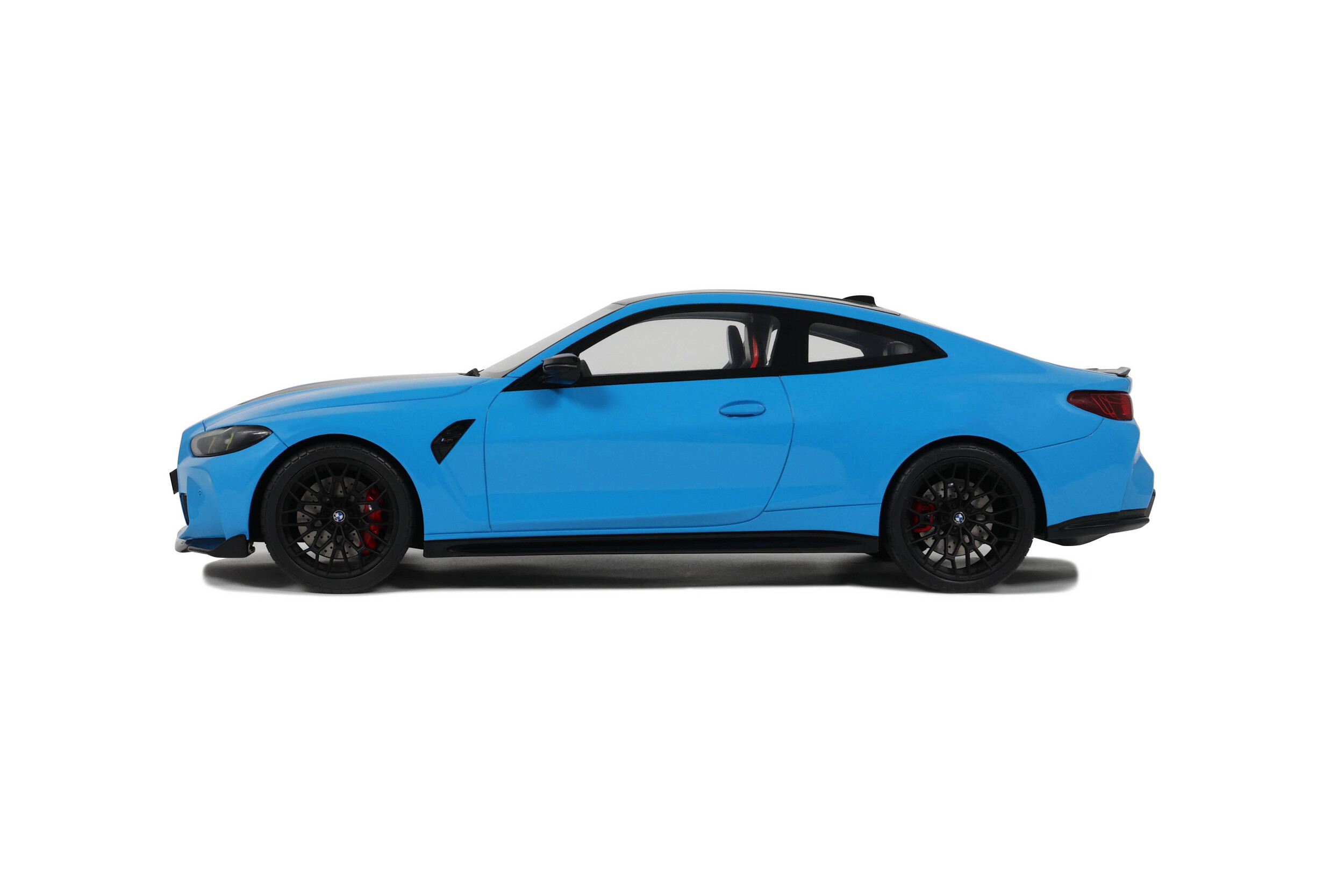 BMW M4 CS 2024 Riviera blue 1:18 GT Spirit