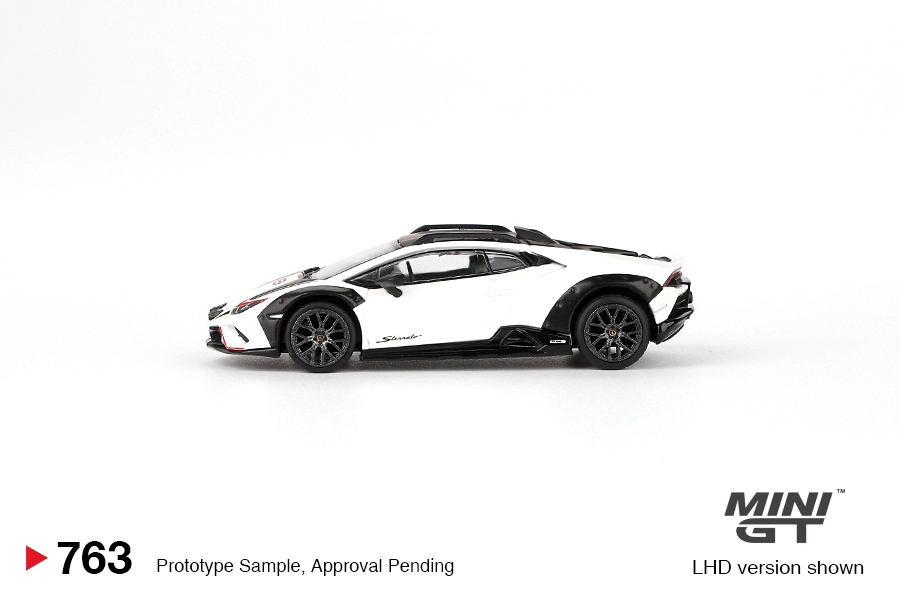 Lamborghini Huracán Sterrato 2023 white 1:64 Mini GT