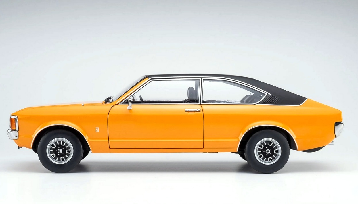 Ford Granada Consul Coupe GT 2.3 1975 orange/black 1:18 Touring Modelcars