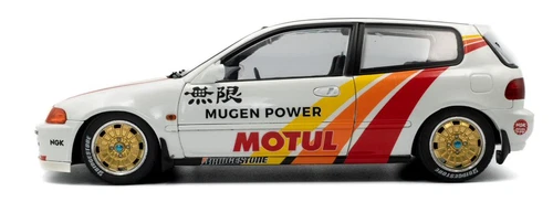 Honda Civic EG6 1992 racing white 1:18 Solido