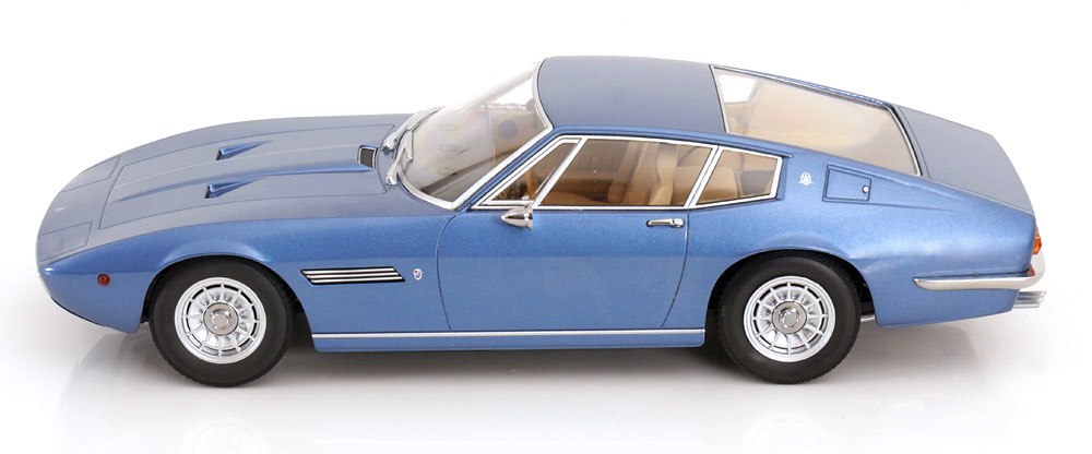 Maserati Ghibli Coupe 1969 blue metallic 1:18 KK Scale